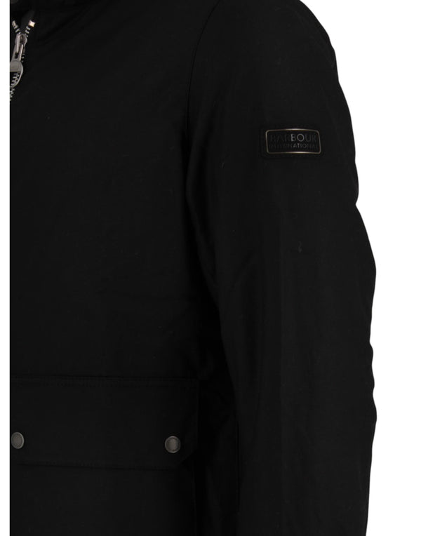 MMWX2384 BK71 Lutlaw Harrington Wax Jacket MMWX2384 BK71 Barbour