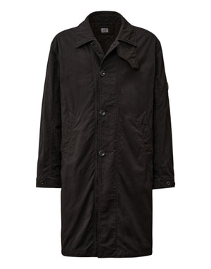 19CMOW096A110305G 888 Twill Fishtail Padded Coat 19CMOW096A110305G 888 C.P. Company
