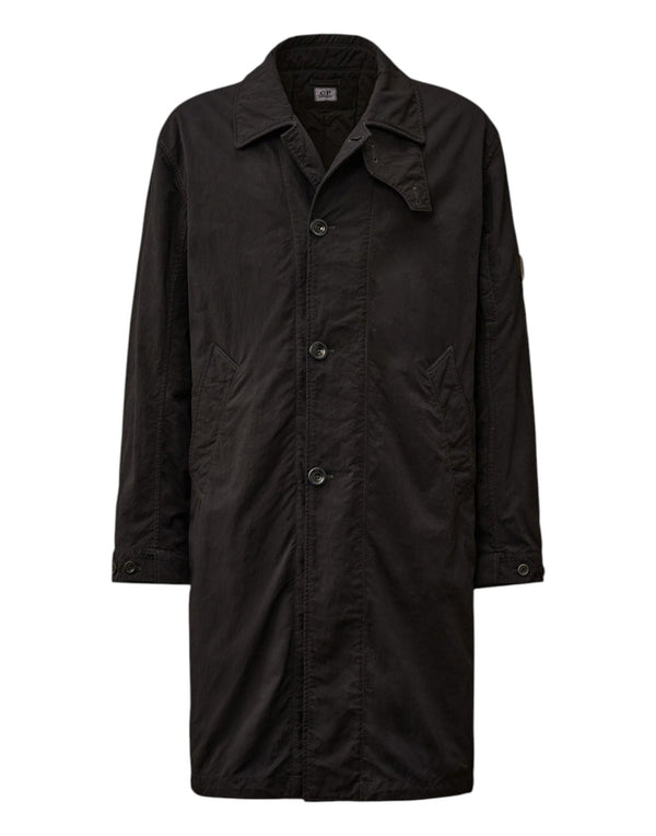 19CMOW096A110305G 888 Twill Fishtail Padded Coat 19CMOW096A110305G 888 C.P. Company
