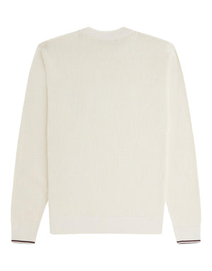 K6507 560 Waffle Stitch Jumper K6507 560 Fred Perry