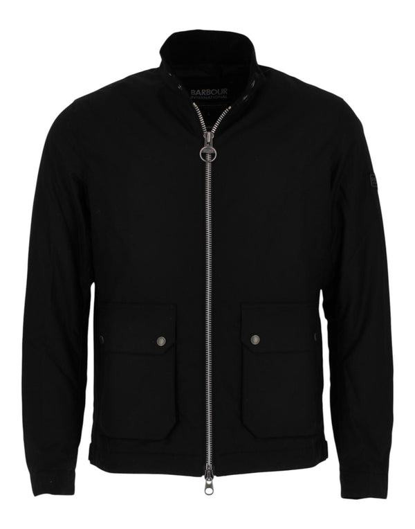 MMWX2384 BK71 Lutlaw Harrington Wax Jacket MMWX2384 BK71 Barbour