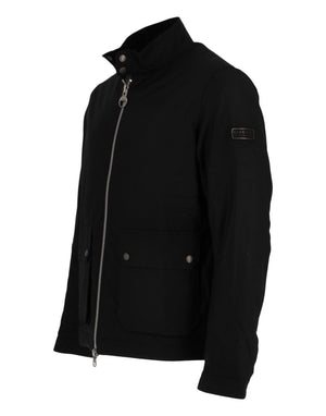 MMWX2384 BK71 Lutlaw Harrington Wax Jacket MMWX2384 BK71 Barbour