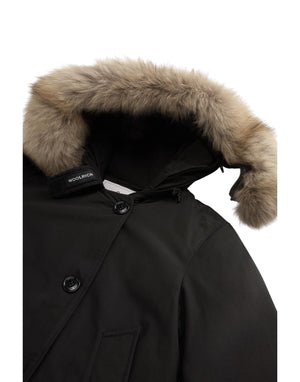 CFWWOU0540FRUT0001 BLK Arctic Detachable Fur Parka CFWWOU0540FRUT0001 BLK Woolrich