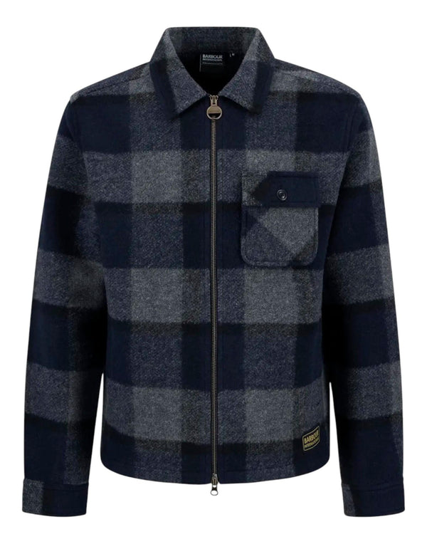 MMFL0223 NY91 Hailwood Fleece Overshirt MMFL0223 NY91 Barbour
