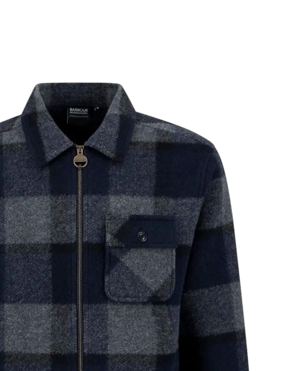 MMFL0223 NY91 Hailwood Fleece Overshirt MMFL0223 NY91 Barbour
