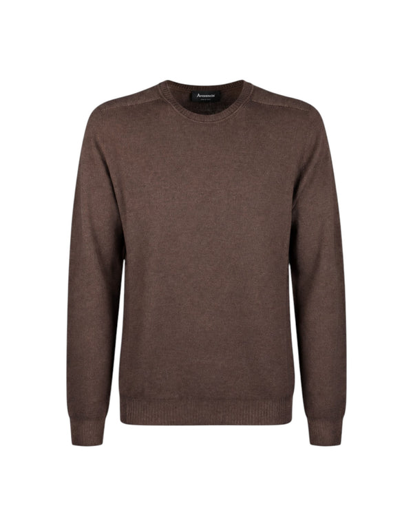 FW26F002M3001/02 127 Maglia girocollo manica lunga FW26F002M3001/02 127 Arovescio 