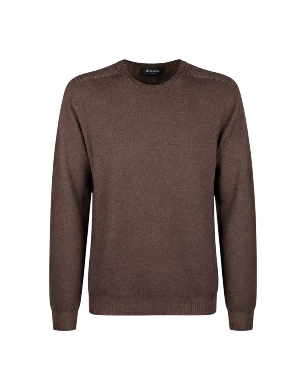 FW26F002M3001/02 127 Maglia girocollo manica lunga FW26F002M3001/02 127 Arovescio 