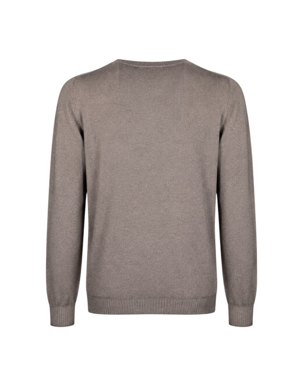 FW26F002M3001/02 129 Maglia Uomo Girocollo Manica Lunga FW26F002M3001/02 129 Arovescio 