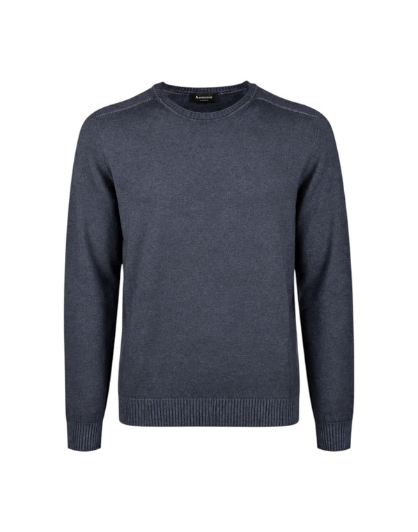 FW26F002M3001/02 401 Maglia girocollo manica lunga FW26F002M3001/02 401 Arovescio 
