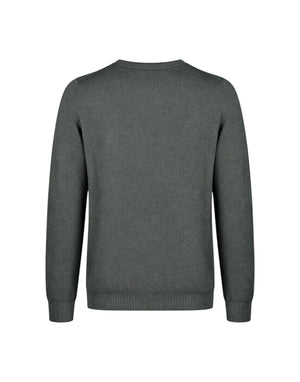 FW26F002M3001/02 468 Maglia girocollo manica lunga FW26F002M3001/02 468 Arovescio 