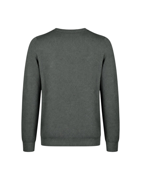FW26F002M3001/02 468 Maglia girocollo manica lunga FW26F002M3001/02 468 Arovescio 