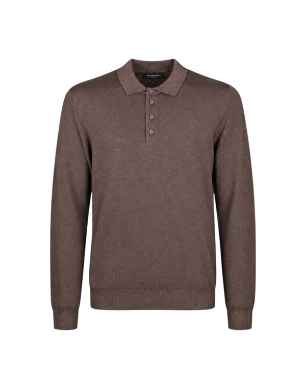 FW26F002M3008/02 127 Polo manica lunga FW26F002M3008/02 127 Arovescio 