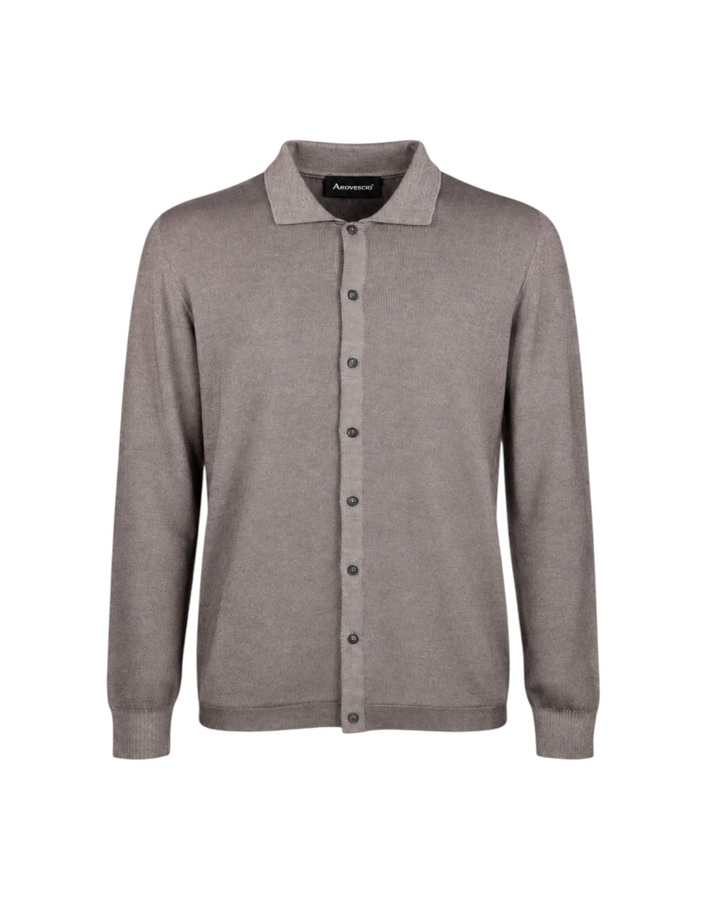 FW26F002M3010/02 129 Camicia Uomo Manica Lunga FW26F002M3010/02 129 Arovescio 