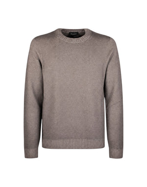 FW26F002M3030/02 129 Maglia Girocollo Manica Lunga FW26F002M3030/02 129 Arovescio 