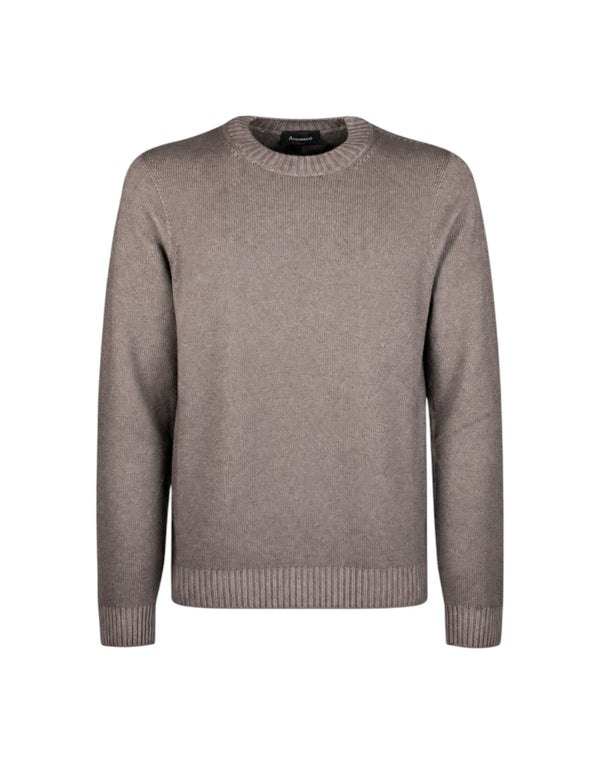 FW26F002M3030/02 129 Maglia Girocollo Manica Lunga FW26F002M3030/02 129 Arovescio 