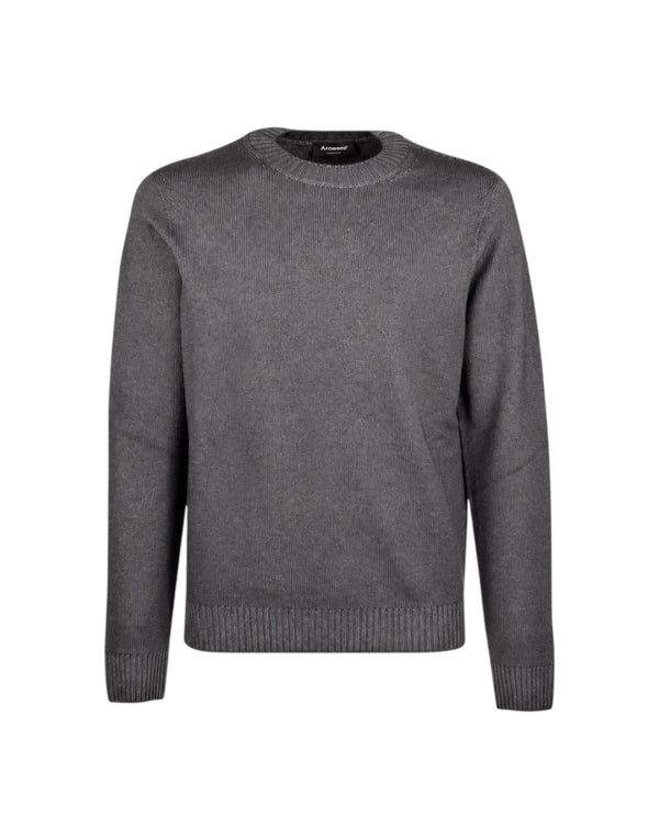 FW26F002M3030/02 505 Maglia Girocollo Manica Lunga FW26F002M3030/02 505 Arovescio 