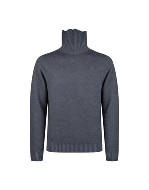 FW26F002M3031/02 401 Maglia Dolcevita Manica Lunga FW26F002M3031/02 401 Arovescio 