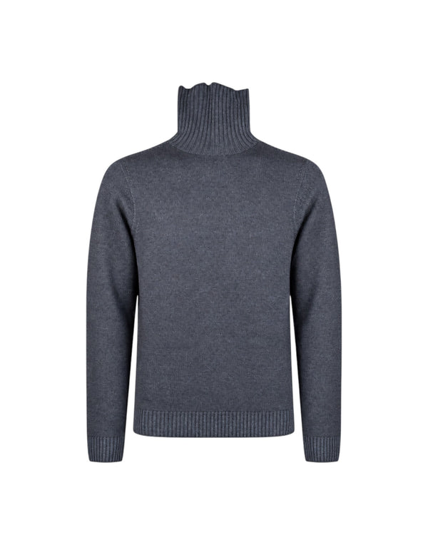 FW26F002M3031/02 401 Maglia Dolcevita Manica Lunga FW26F002M3031/02 401 Arovescio 