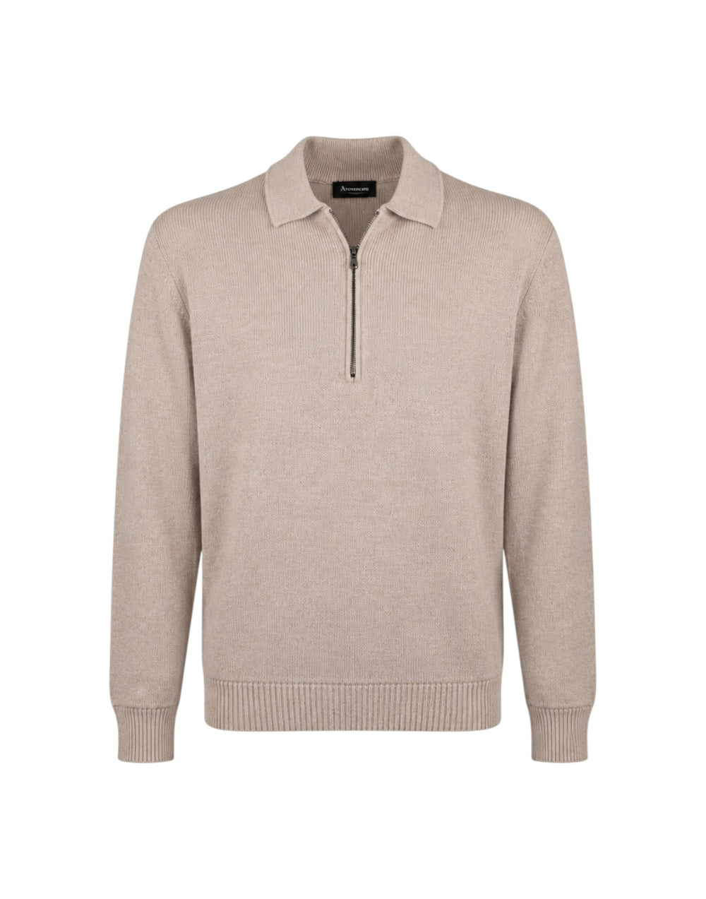 FW26F003M3105/06 058 Polo Manica Lunga Con Zip FW26F003M3105/06 058 Arovescio 