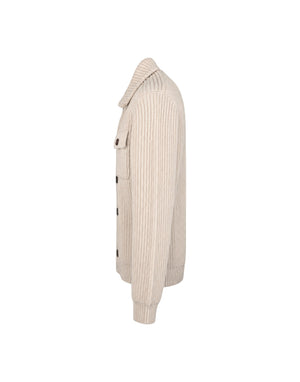 FW26F003M3153/06 066 Giubbotto Uomo a coste con tasche FW26F003M3153/06 066 Arovescio 