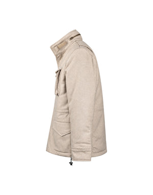BLKMAI26-W5011 Beige Giubbotto Uomo Field Jacket In Lana Travis (cod: BLKMAI26-W5011) BLKMAI26-W5011 Beige Bl'Ker 
