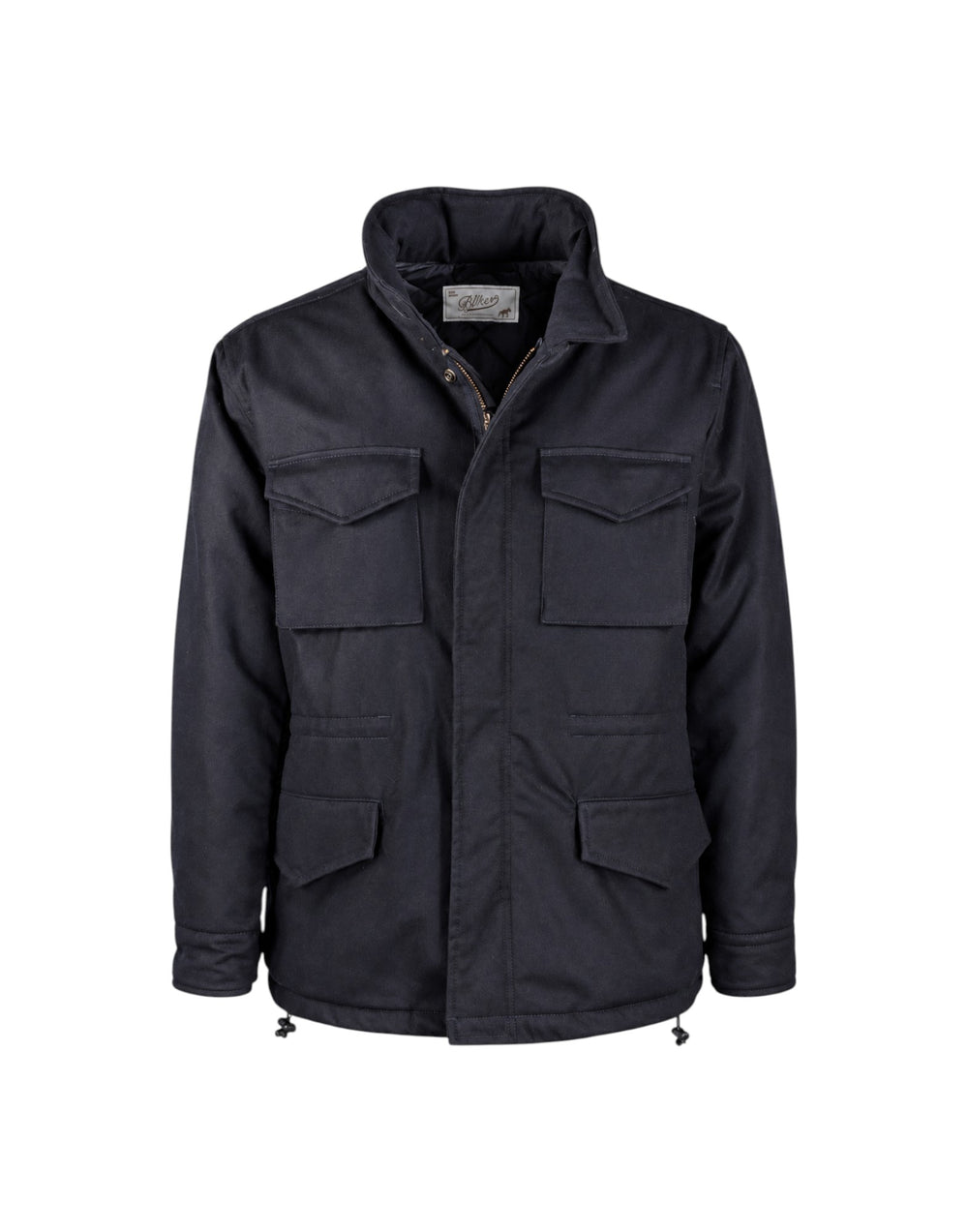 BLKMAI26-W5011 Blu Giubbotto Uomo Field Jacket In Lana Travis (cod: BLKMAI26-W5011) BLKMAI26-W5011 Blu Bl'Ker 