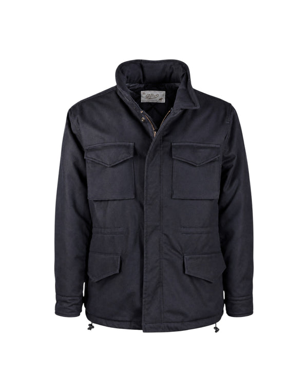 BLKMAI26-W5011 Blu Giubbotto Uomo Field Jacket In Lana Travis (cod: BLKMAI26-W5011) BLKMAI26-W5011 Blu Bl'Ker 