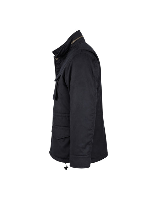 BLKMAI26-W5011 Blu Giubbotto Uomo Field Jacket In Lana Travis (cod: BLKMAI26-W5011) BLKMAI26-W5011 Blu Bl'Ker 
