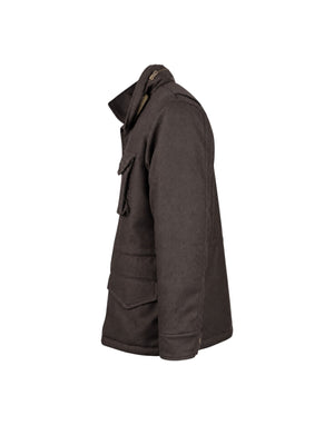 BLKMAI26-W5011 Marrone Giubbotto Uomo Field Jacket In Lana Travis (cod: BLKMAI26-W5011) BLKMAI26-W5011 Marrone Bl'Ker 