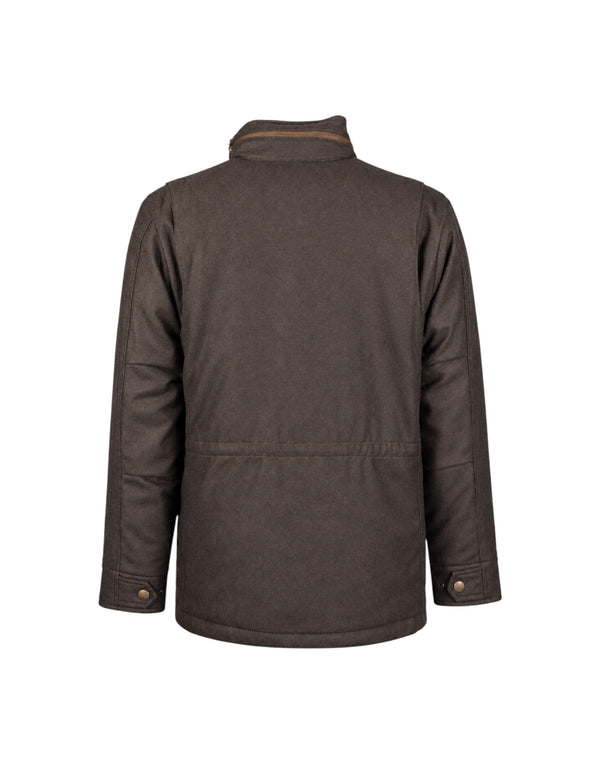 BLKMAI26-W5011 Marrone Giubbotto Uomo Field Jacket In Lana Travis (cod: BLKMAI26-W5011) BLKMAI26-W5011 Marrone Bl'Ker 