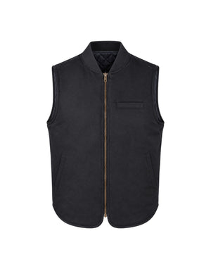 BLKMAI26-W5020 Blu Gilet Uomo Reversibile In Lana Owl (cod: BLKMAI26-W5020) BLKMAI26-W5020 Blu Bl'Ker 