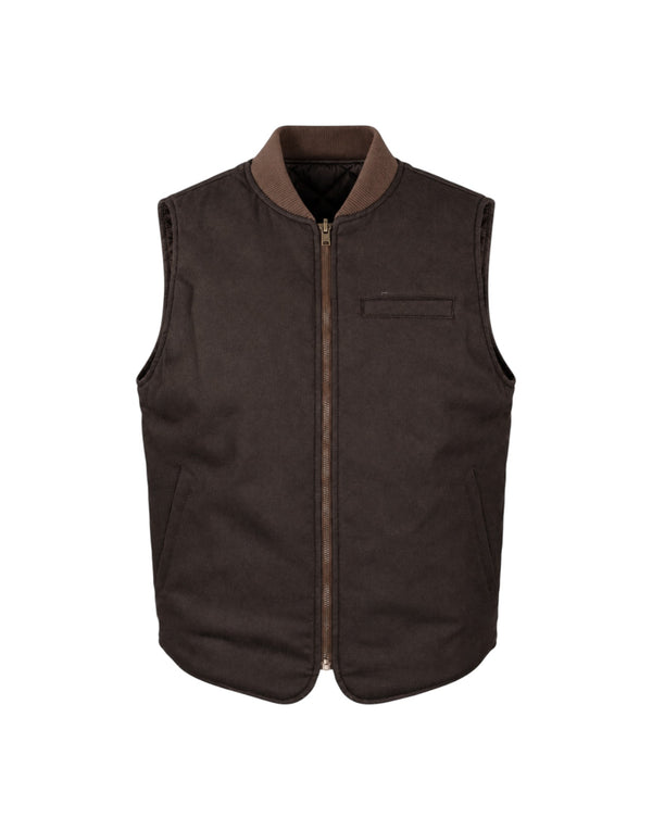 BLKMAI26-W5020 Marrone Gilet Uomo Reversibile In Lana Owl (cod: BLKMAI26-W5020) BLKMAI26-W5020 Marrone Bl'Ker 