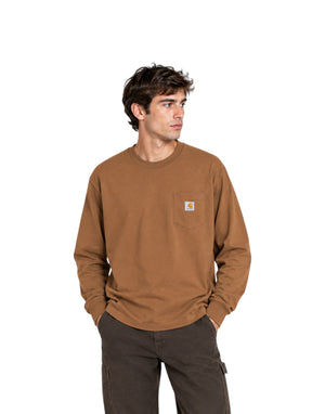 I030437 3TGXX L/S Pocket T-Shirt I030437 3TGXX Carhartt Wip 