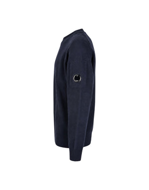 21CMKN085A110149A 888 Lambswool Lens Crewneck Sweater 21CMKN085A110149A 888 C.P. Company 