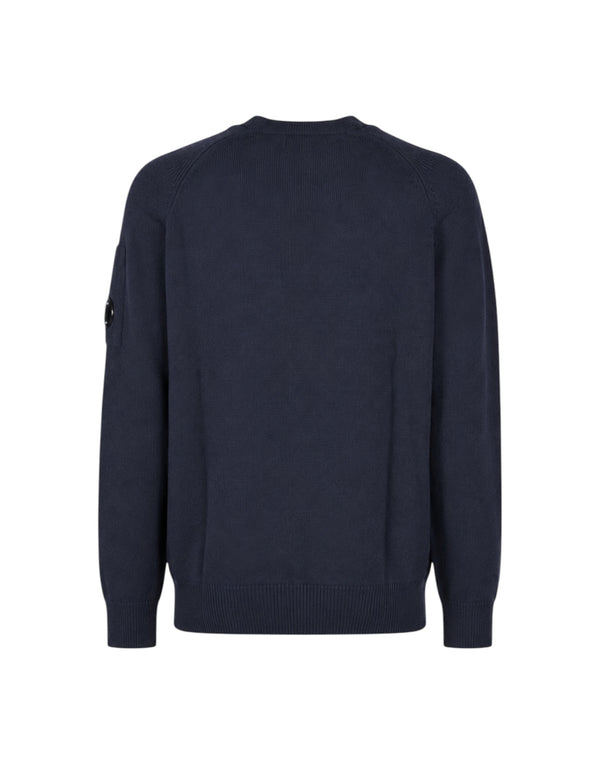 21CMKN085A110149A 888 Lambswool Lens Crewneck Sweater 21CMKN085A110149A 888 C.P. Company 