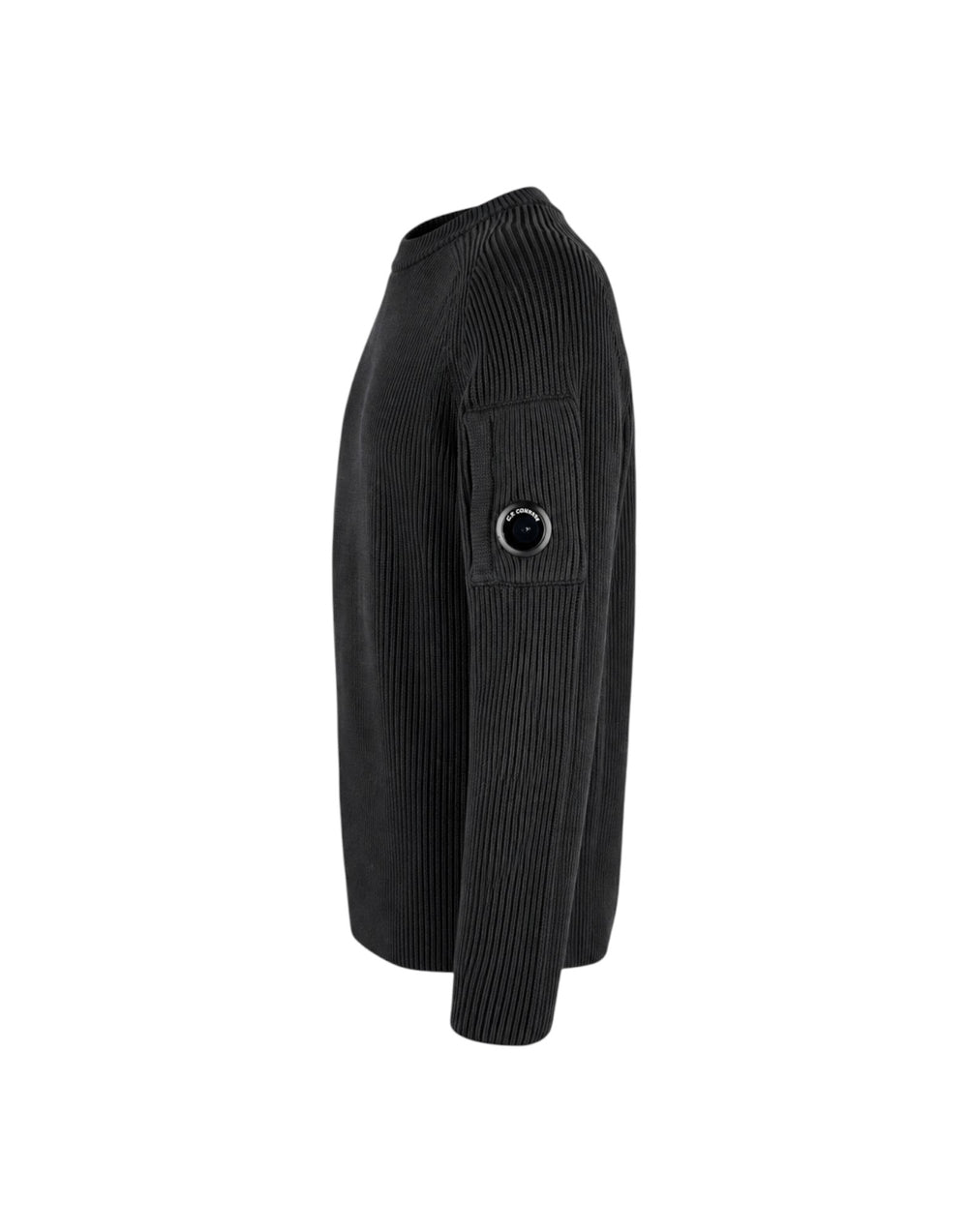 21CMKN101A006608A 999 Full Rib Cotton Lens Crewneck Sweater 21CMKN101A006608A 999 C.P. Company 