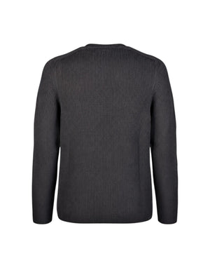 21CMKN101A006608A 999 Full Rib Cotton Lens Crewneck Sweater 21CMKN101A006608A 999 C.P. Company 
