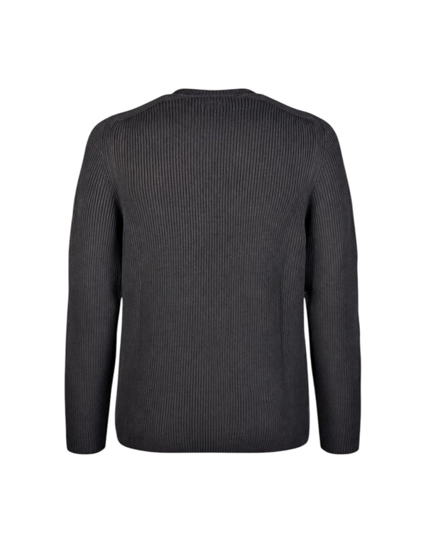 21CMKN101A006608A 999 Full Rib Cotton Lens Crewneck Sweater 21CMKN101A006608A 999 C.P. Company 