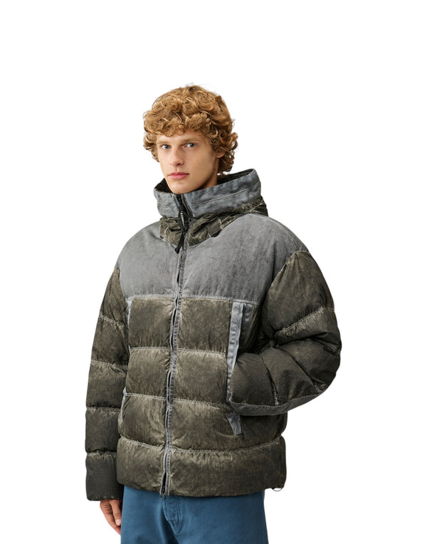 21CMOW115A006369S R90 Eco-Chrome R Mixed Goggle Down Jacket 21CMOW115A006369S R90 C.P. Company 