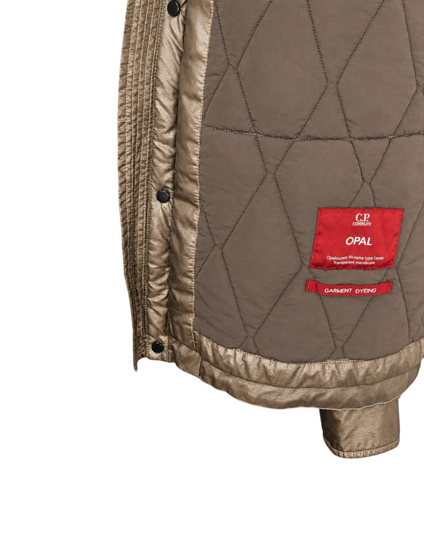 21CMOW182A110449G 340 Opal Padded Goggle Jacket 21CMOW182A110449G 340 C.P. Company 