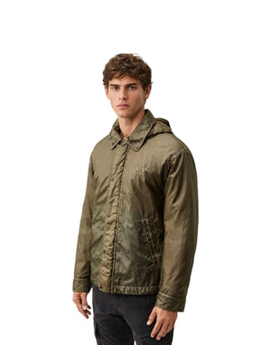 21CMOW182A110449G 340 Opal Padded Goggle Jacket 21CMOW182A110449G 340 C.P. Company 