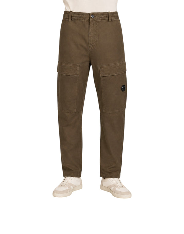 21CMPA089A005529G 683 Stretch Sateen No Side Seams Lens Cargo Pants 21CMPA089A005529G 683 C.P. Company 