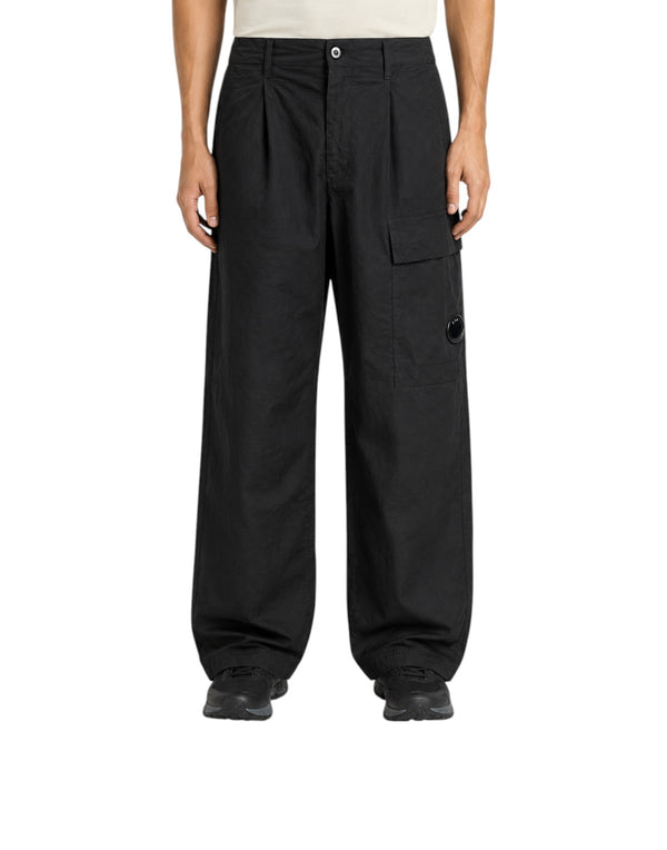 21CMPA111A110324G 999 Micro Reps Boxy Pleats Cargo Pants 21CMPA111A110324G 999 C.P. Company 