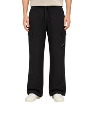 21CMSP030A005086W 999 Diagonal Raised Fleece Lens Cargo Sweatpants 21CMSP030A005086W 999 C.P. Company 