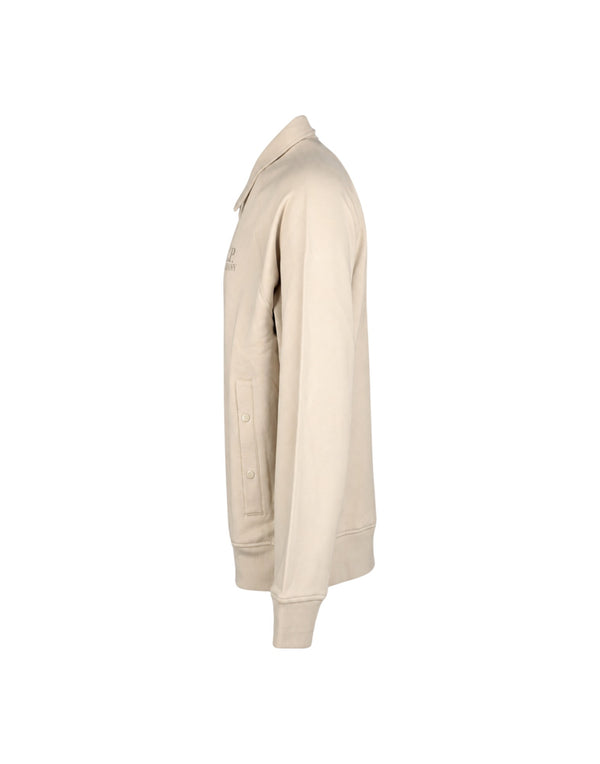 21CMSS027A005086W 120 Felpa Uomo Con Zip In Cotone 21CMSS027A005086W 120 C.P. Company 