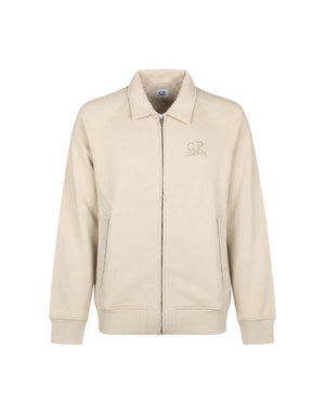 21CMSS027A005086W 120 Felpa Uomo Con Zip In Cotone 21CMSS027A005086W 120 C.P. Company 
