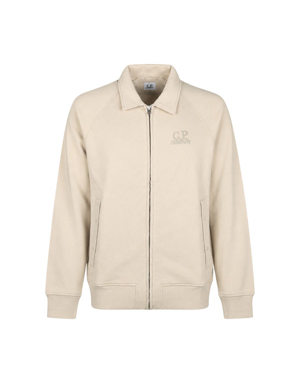 21CMSS027A005086W 120 Felpa Uomo Con Zip In Cotone 21CMSS027A005086W 120 C.P. Company 