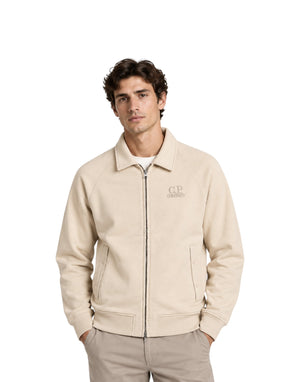 21CMSS027A005086W 120 Felpa Uomo Con Zip In Cotone 21CMSS027A005086W 120 C.P. Company 