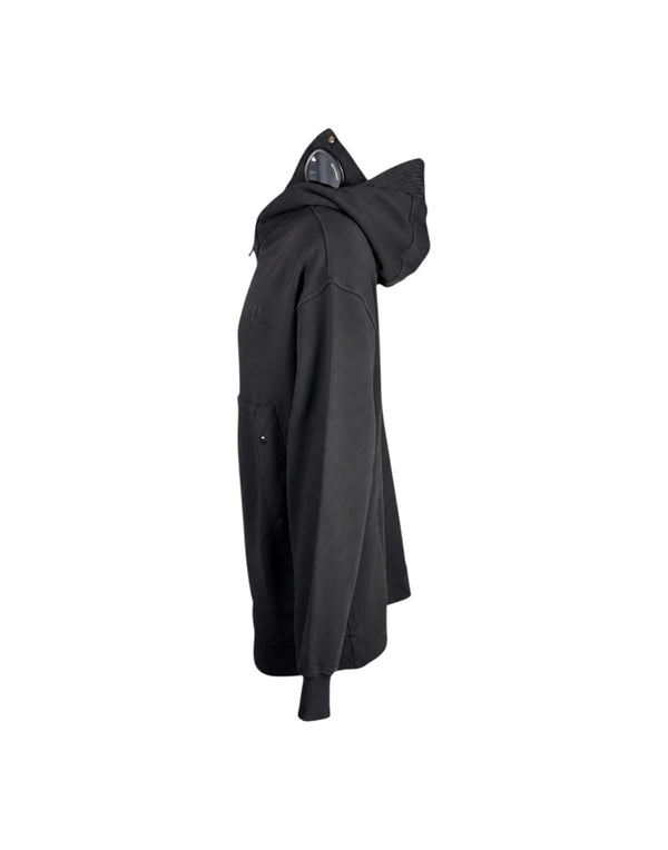 21CMSS032A005835M 999 Diagonal Raised Fleece Mixed Boxy Hooded Sweatshirt 21CMSS032A005835M 999 C.P. Company 