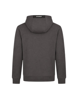 21CMSS714A005086W 985 Diagonal Raised Fleece Lens Hooded Sweatshirt 21CMSS714A005086W 985 C.P. Company 